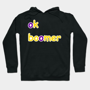 ok boomer: Intersex Pride Hoodie